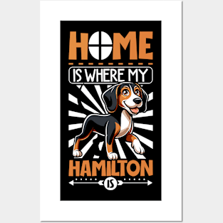 Home is with my Hamilton Hound Posters and Art